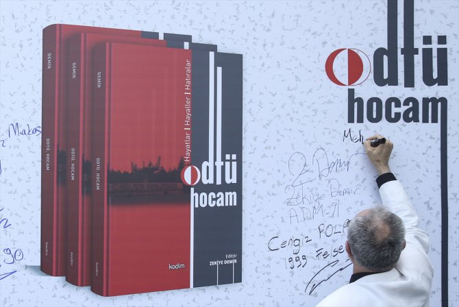 "ODTÜ Hocam" kitabının tanıtımı yapıldı