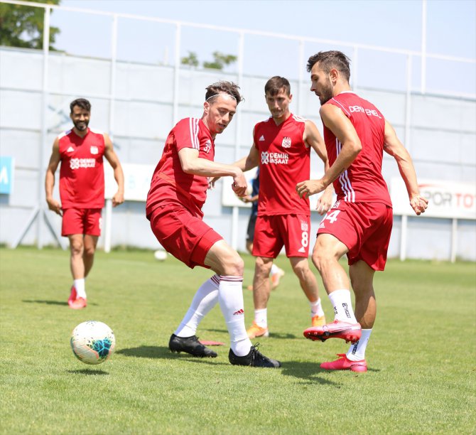 Sivasspor, Gençlerbirliği maçı hazırlıklarını tamamladı