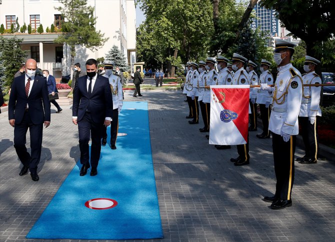 İçişleri Bakan Soylu Maltalı mevkidaşı ile görüştü