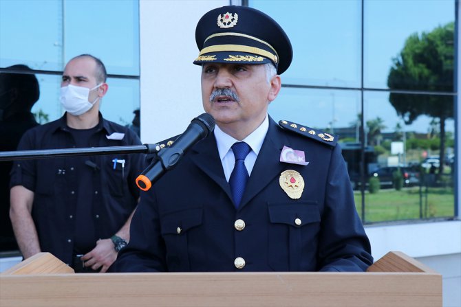 Şehit polis Adem Keskin için Samsun'da tören düzenlendi