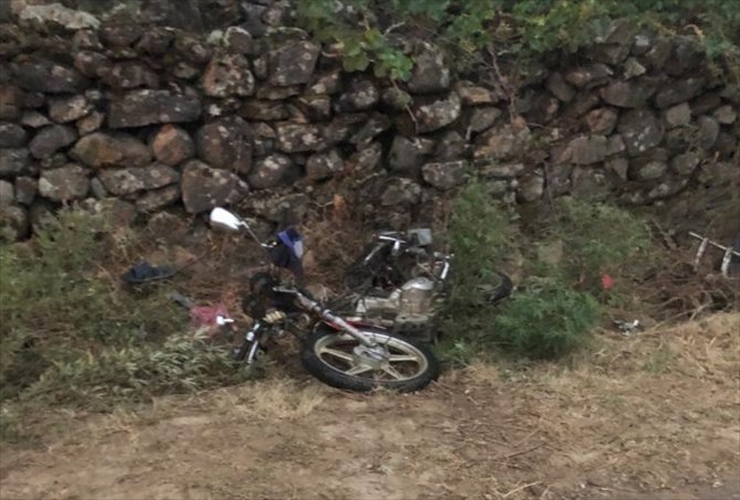 Aydın'da ciple çarpışan motosikletin sürücüsü ağır yaralandı