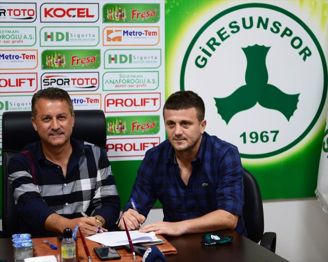 Giresunspor'da teknik direktörlüğe Hakan Keleş getirildi