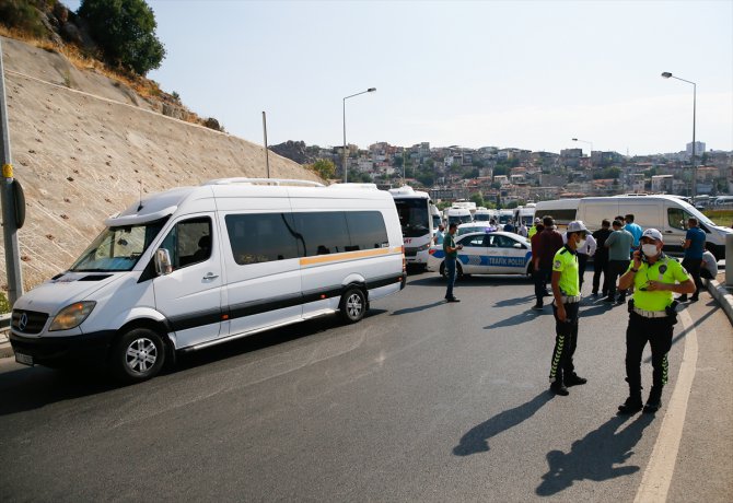 Servisçilerden, İzmir Büyükşehir Belediyesine "S Plaka" tepkisi