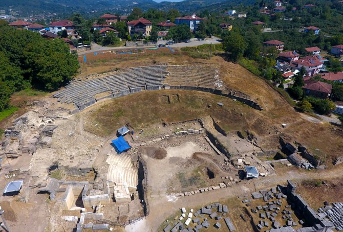 "Batı Karadeniz'in Efes'i" tüm ihtişamıyla gün yüzüne çıkıyor