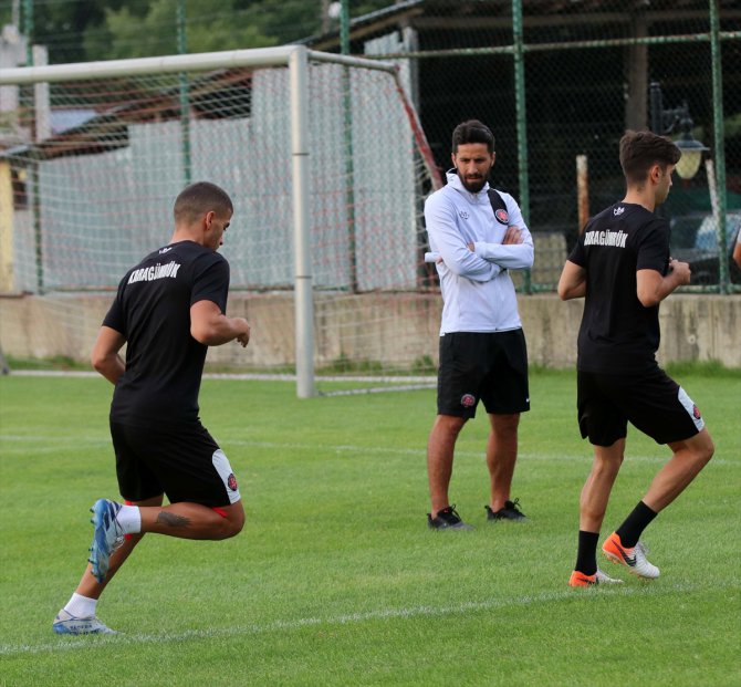 Fatih Karagümrük'ün Bolu kampı devam ediyor