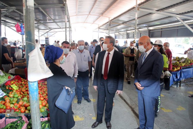 Adana, Mersin, Hatay ve Osmaniye'de Kovid-19 tedbirleri denetimi