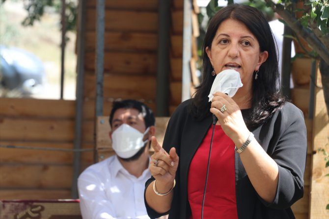 HDP Eş Genel Başkanı Pervin Buldan Ağrı'da vatandaşlarla buluştu