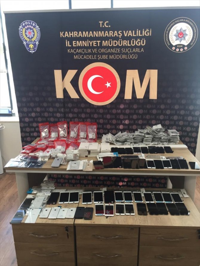 Kahramanmaraş'ta kaçakçılık operasyonu: 8 gözaltı