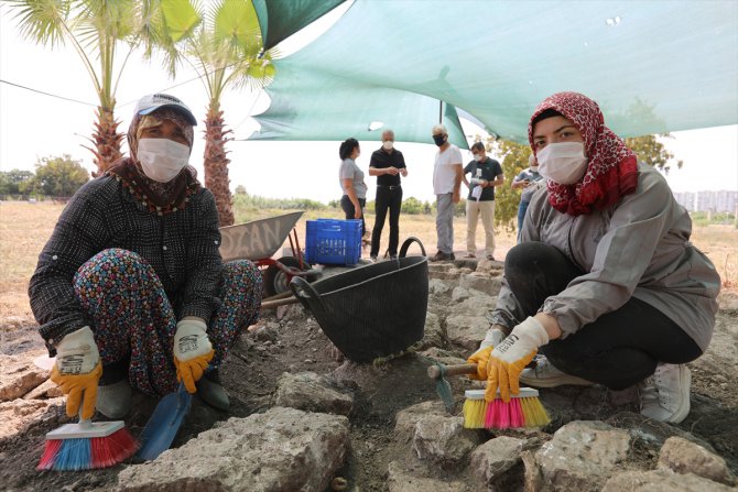 Soli Pompeiopolis Antik Kenti'nde kazı çalışmaları sürüyor