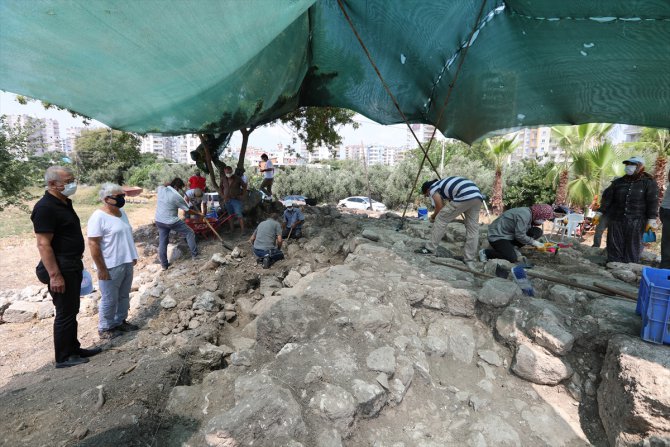 Soli Pompeiopolis Antik Kenti'nde kazı çalışmaları sürüyor