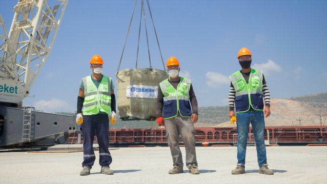 Akkuyu NGS'nin ikinci güç ünite ekipmanı sahaya ulaştı