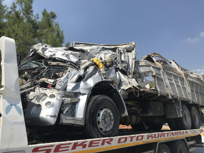 Freni patlayan kamyondan atlayan yolcu hayatını kaybetti