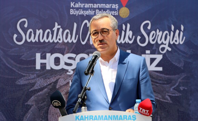 Kahramanmaraş'ta "Sanatsal Mozaik Sergisi" açıldı