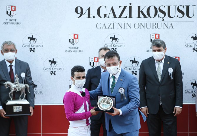 94. Gazi Koşusu'nun ödül töreni yapıldı