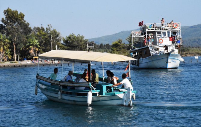 Muğla plajlarında sıcak hava yoğunluğu