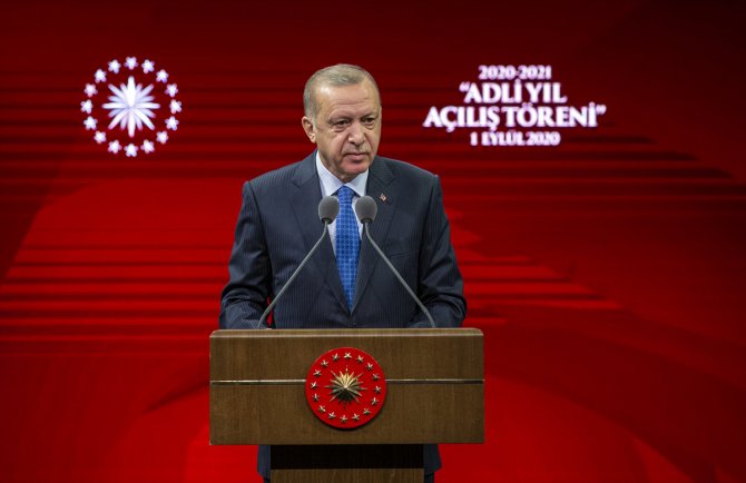 Cumhurbaşkanı Erdoğan, 2020-2021 Adli Yıl Açılış Töreni'nde konuştu: (1)