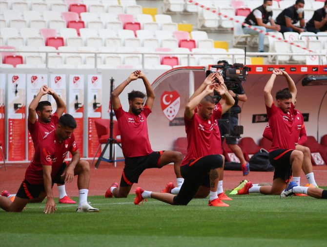 A Milli Futbol Takımı, Macaristan maçına hazır