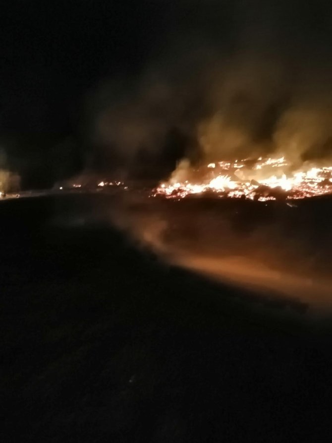 Bolu'da iki yayla evi, iki ahır ve samanlık yandı