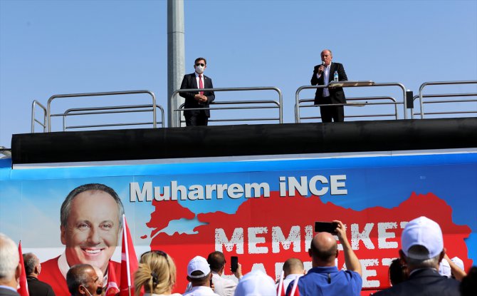 Muharrem İnce "Bin Günde Memleket Hareketi"ni Sivas'tan başlattı: (1)