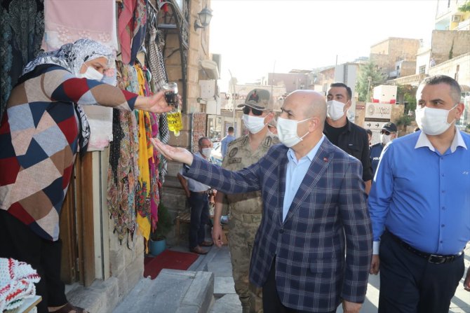 Siirt ve Mardin'de Kovid-19 denetimi yapıldı