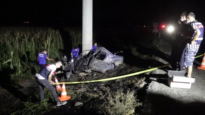 Adana'da trafik kazası: 1 ölü