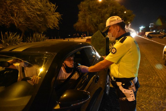 Samsun'da trafik polisinden "özel denetim" uygulaması