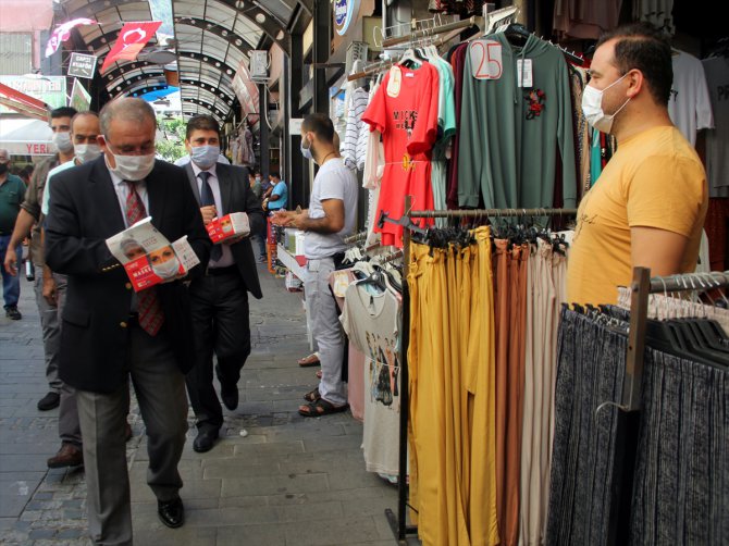 Adana, Mersin, Hatay ve Osmaniye'de Kovid-19 tedbirleri denetimi