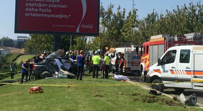Bakırköy'deki trafik kazasında 1 kişi hayatını kaybetti