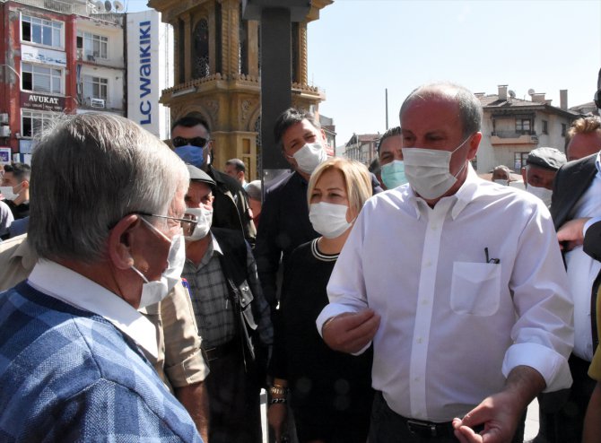 Eski CHP Milletvekili Muharrem İnce, Aksaray'ı ziyaret etti