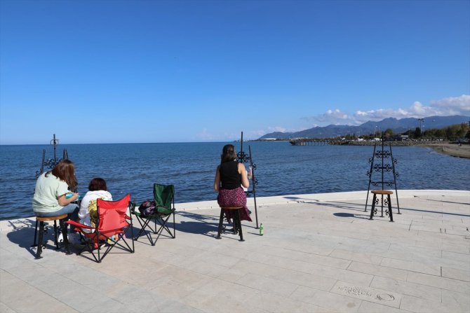 Ordu'nun eşsiz güzellikleri ressamlara ilham olacak