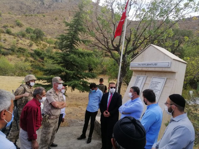 PKK'lı teröristlerin Daltepe ve Kalkancık köylerinde katlettiği 37 kişi törenle anıldı