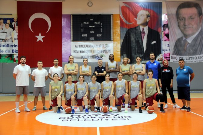 Hatay Büyükşehir Belediyespor Kadın Basketbol Takımı'nda hedef üst sıralar