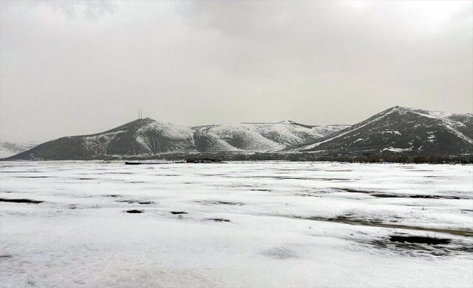 Kars ve Ardahan'da kar etkili oldu