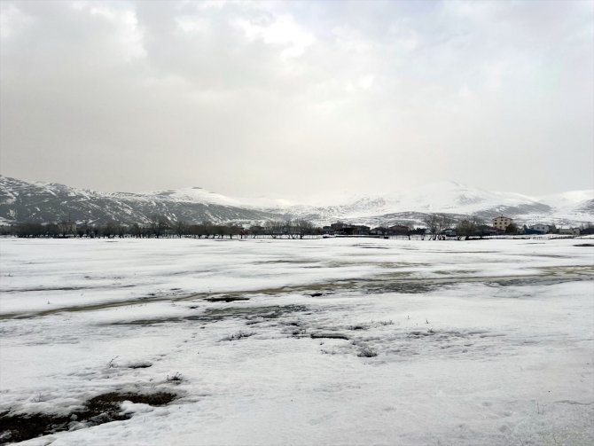 Kars ve Ardahan'da kar etkili oldu