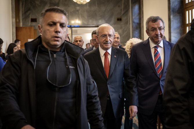 CHP Grubu'nun cumhurbaşkanı adayı Kemal Kılıçdaroğlu