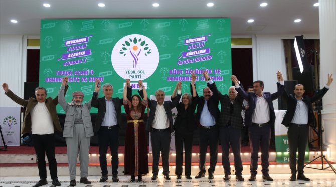 HDP Eş Genel Başkanı Sancar, Diyarbakır'da konuştu: