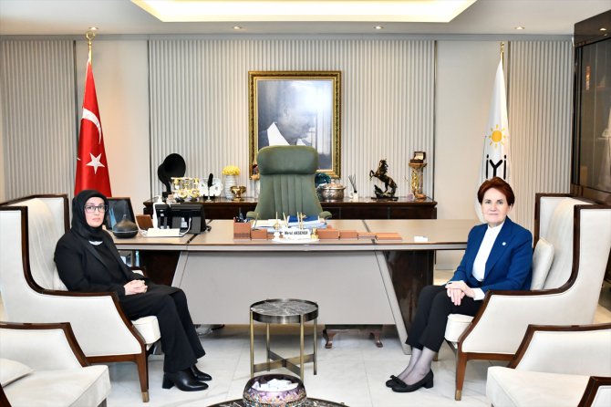 Akşener, Ankara Büyükşehir Belediye Başkanı Yavaş ile görüştü