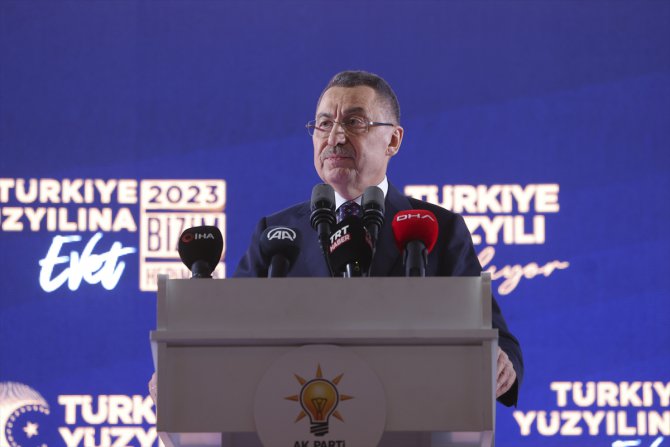 Cumhurbaşkanı Yardımcısı Oktay, AK Parti Ankara milletvekili aday adaylarıyla iftarda bir araya geldi: