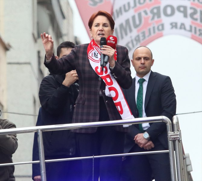 İYİ Parti Genel Başkanı Akşener Samsun'da konuştu: