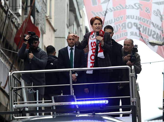 İYİ Parti Genel Başkanı Akşener Samsun'da konuştu: