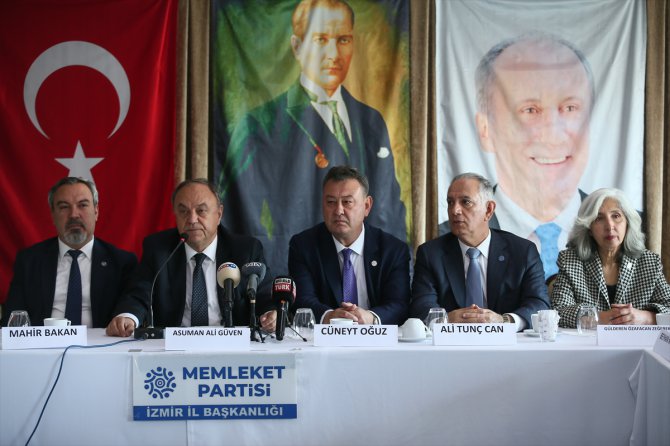 Memleket Partisi İzmir'de milletvekili adaylarını tanıttı