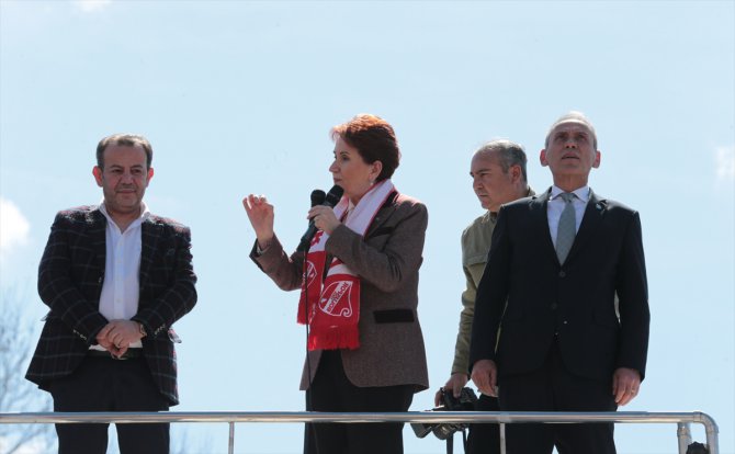 İYİ Parti Genel Başkanı Akşener, Bolu'da konuştu: