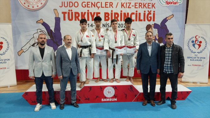 Okul Sporları Gençler Türkiye Judo Birinciliği müsabakaları, Samsun'da sona erdi