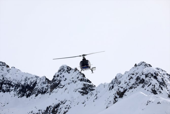 Kaçkar Dağları'nda heliski yoğunluğu yüzleri güldürdü