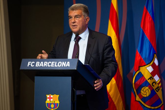 Laporta, Negreira olayının Barcelona'ya karşı karalama kampanyası olduğunu savundu: