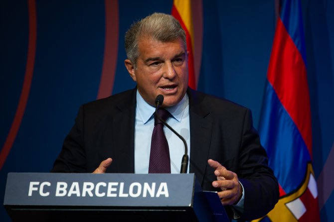 Laporta, Negreira olayının Barcelona'ya karşı karalama kampanyası olduğunu savundu: