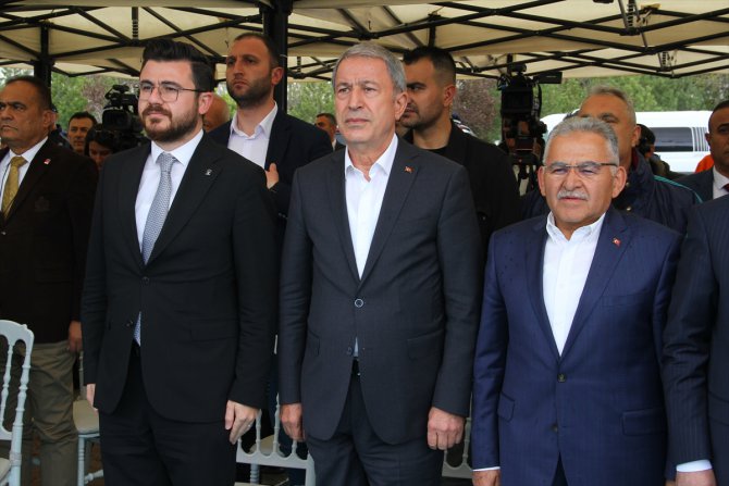 Bakan Akar, Kayseri'de "Nohut ve Aspir Tohumu Dağıtım Töreni"nde konuştu: