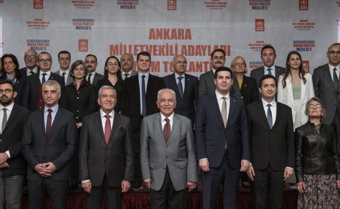 Vatan Partisinin Ankara milletvekili adayları düzenlenen törenle tanıtıldı