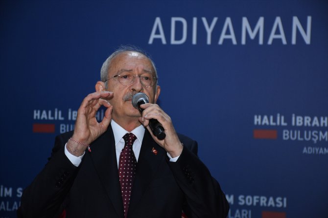 Cumhurbaşkanı adayı Kılıçdaroğlu, Adıyaman'da konuştu: