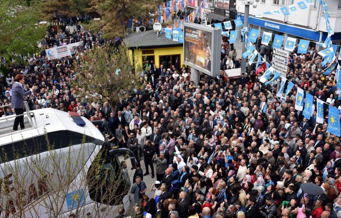 İYİ Parti Genel Başkanı Akşener, Kırıkkale'de konuştu: